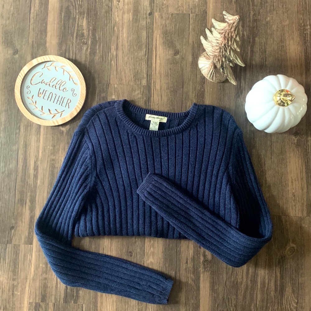 Eddie Bauer • Navy Sweater